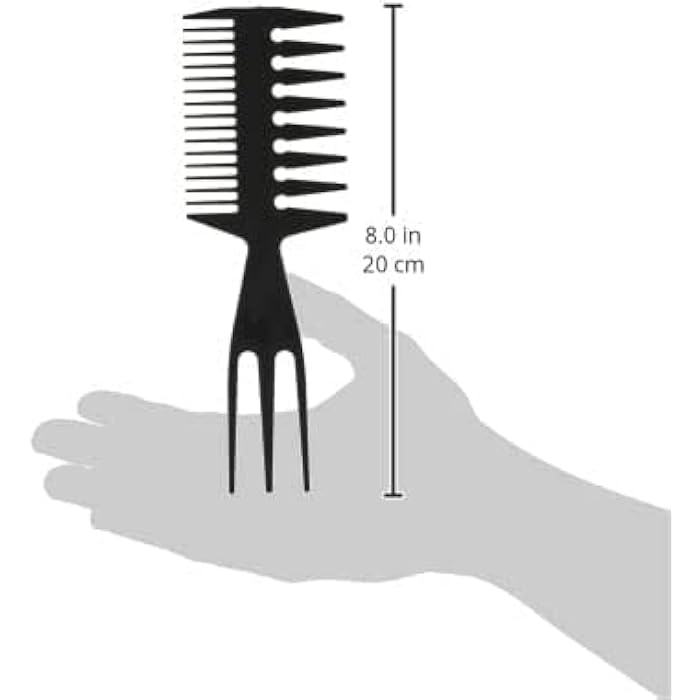 3 in 1 Hair Comb, Wide Tooth Comb Design, Hair Styling Tools and Detangling Comb, Hair Cutting Accessories 1pcs - Image 3